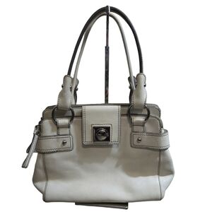 VINTAGE BANANA REPUBLIC LEATHER BAG OFF WHITE